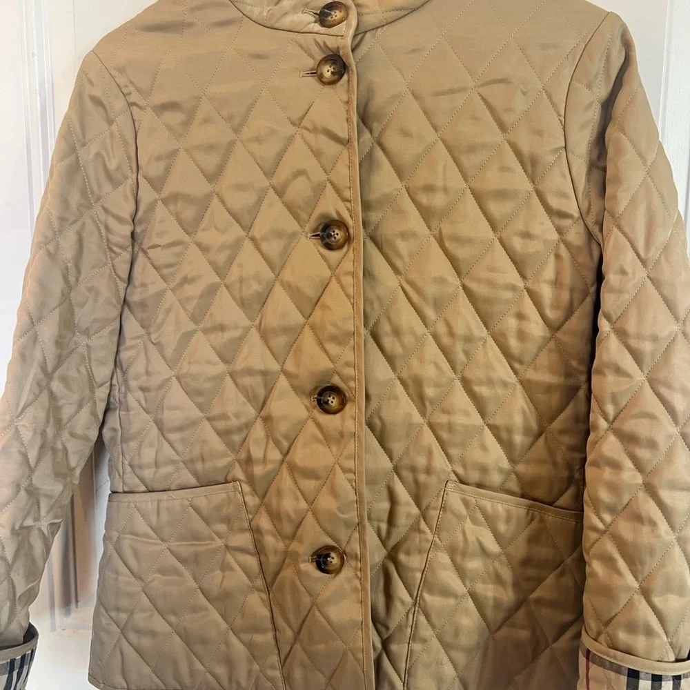 Authentic Vintage 2000s Burberry Nova Quilted Women’s Jacket - Picture 2 of 15